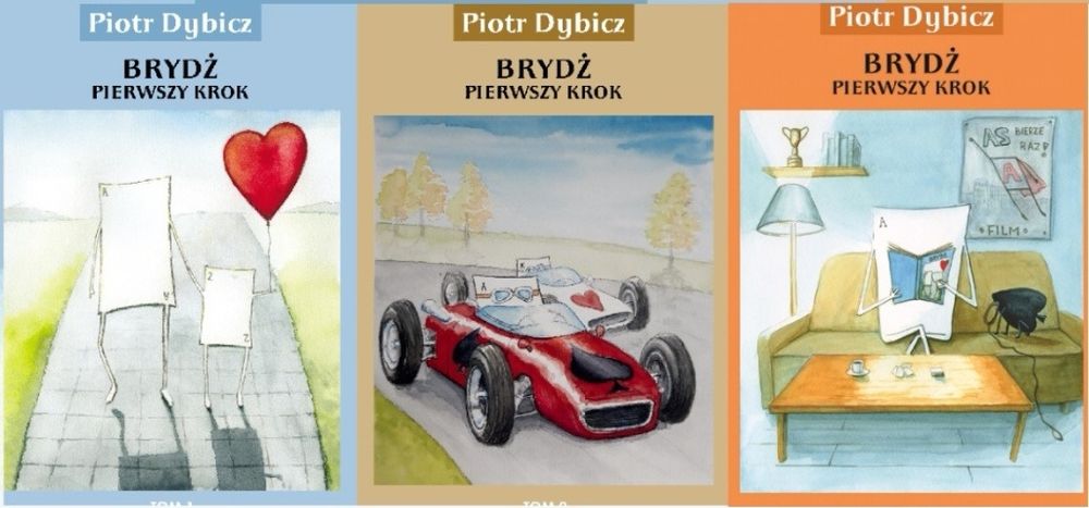 Brydż Pierwszy Krok - Tom 1, Tom 2, Egzaminy