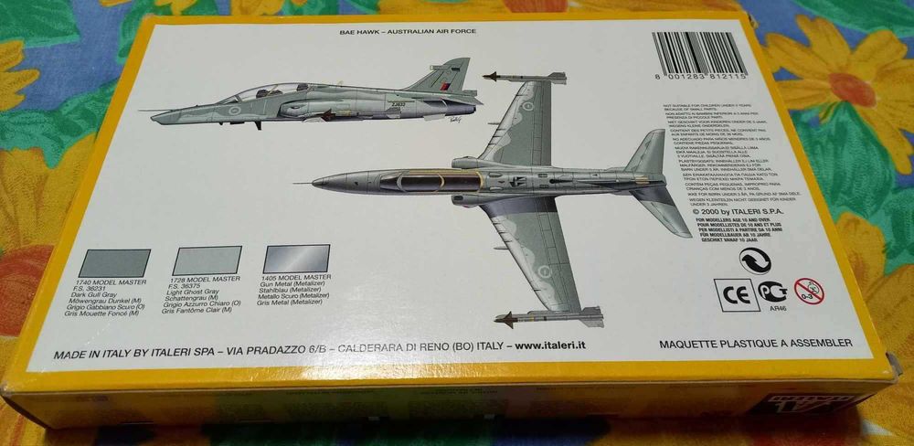 Kit modelismo BAE Hawk Mk100 1/72 Italeri