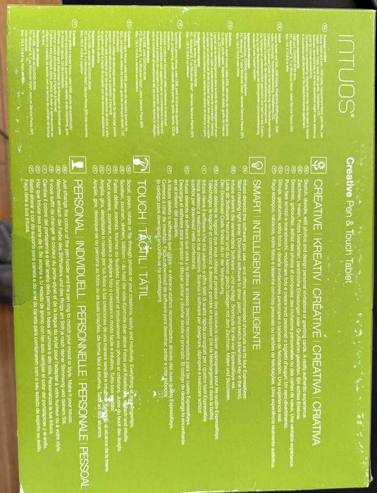 Wacom Intuos Pen & Touch Small (CTH-480/S) + Bamboo Stylus Solo