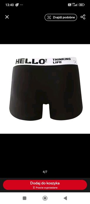 Bokserki męskie L 5 par.