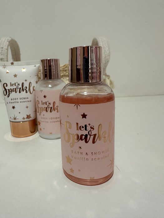 Conjunto de cuidados de corpo