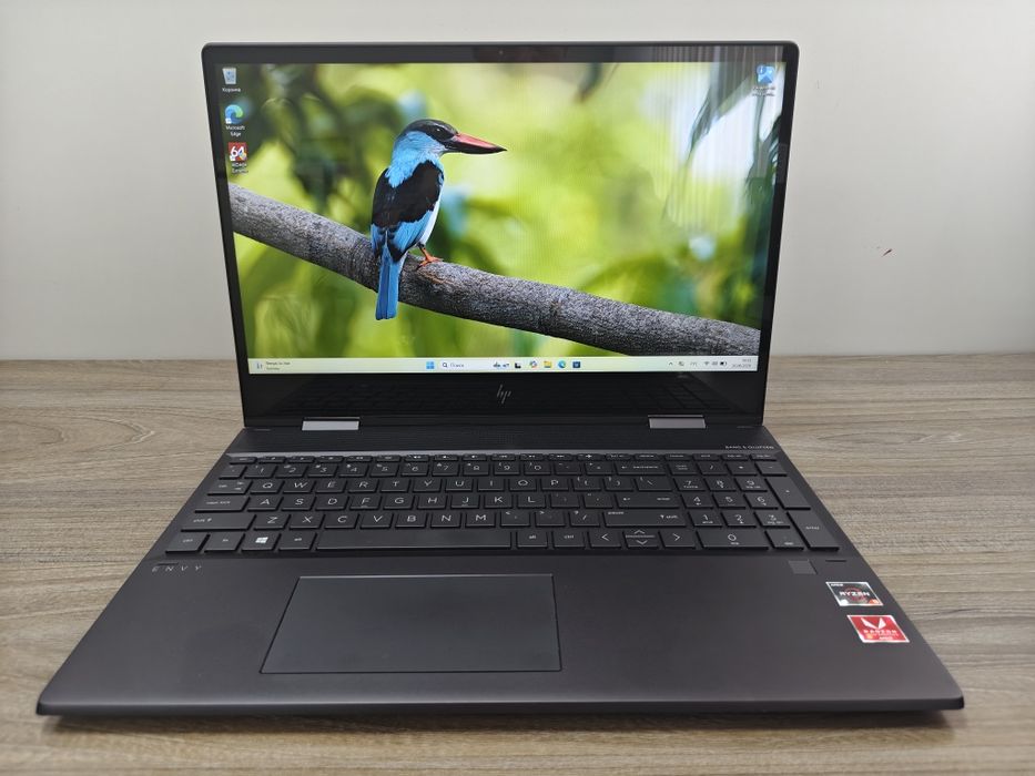 Идеал ! АКБ 100% HP X360 ENVY / RYZEN 5 3500U / 256GB / 8GB / WIN 11