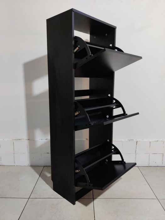 Sapateira BISSA Preto-castanho