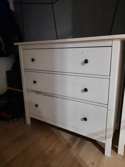 Komoda i regał ikea hemnes