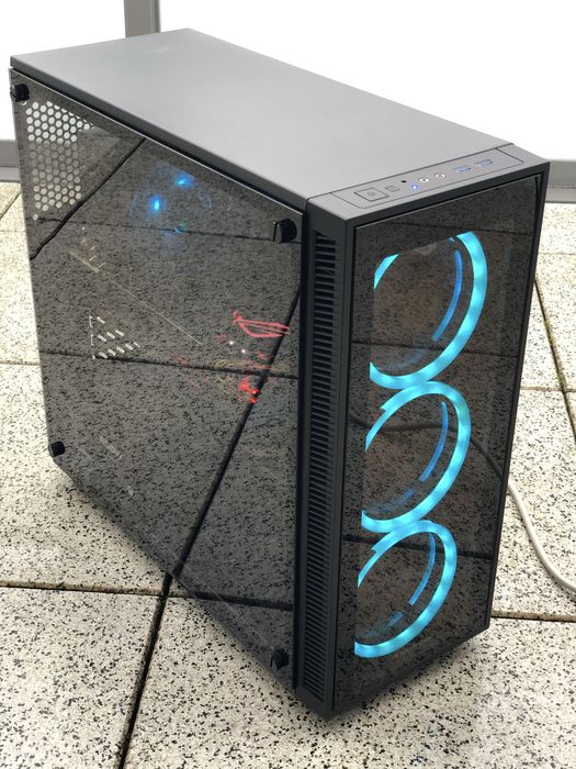 Игровой компьютер ргб, RTX 2080, Intel Core i7, DDR4 16Gb, SSD 512Gb