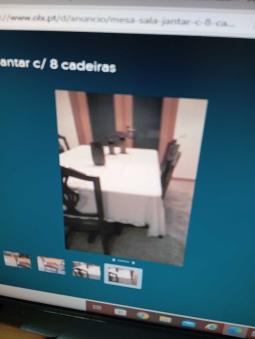 Mesa sala jantar em madeira maciça, carvalho