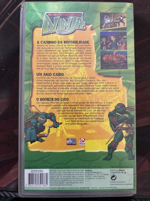 As Novas Tartarugas Ninja - VHS