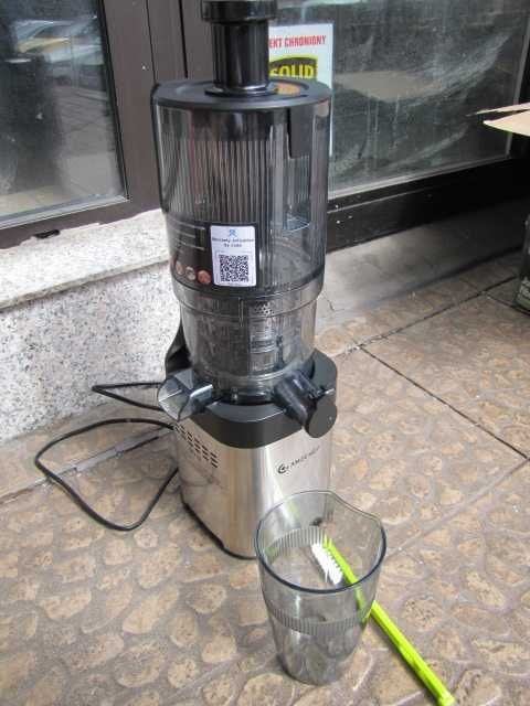 AMZCHEF Sokowirówka wolnoobrotowa wyciskarka owoców warzyw Slow Juicer 180W