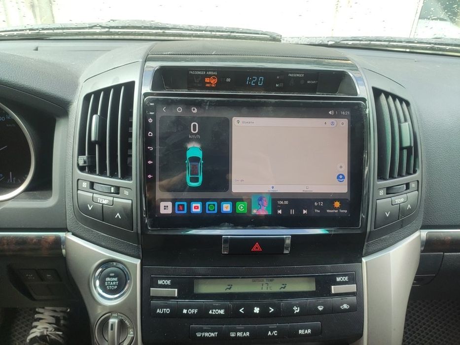 Штатная автомагнитола Toyota Land cruiser 200 з CarPlay+ 4/32 шустрый
