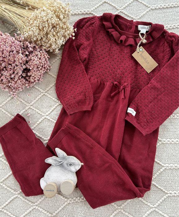 Dzianinowy kombinezon Newbie, r. 86