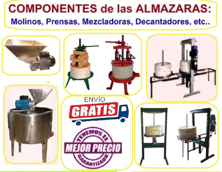 Moinho para fazer azeite de azeitona.