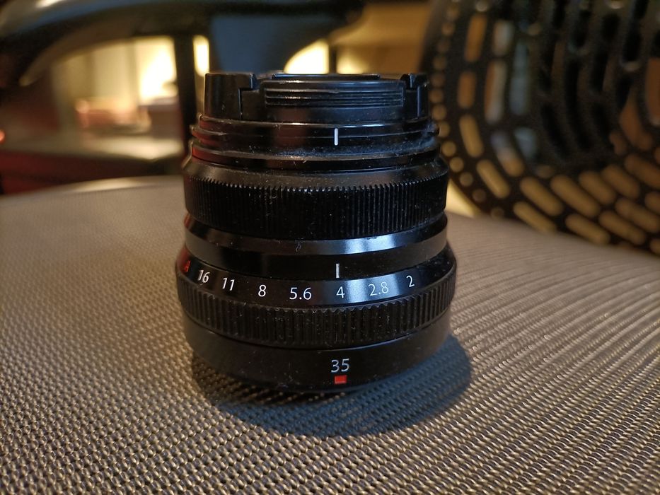 Lente Fuji 35mm f2.0
