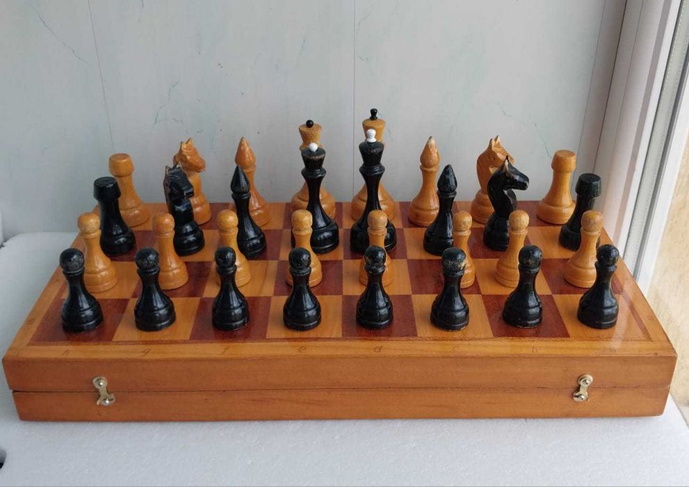 Шахматы СССР 50х50 деревянные