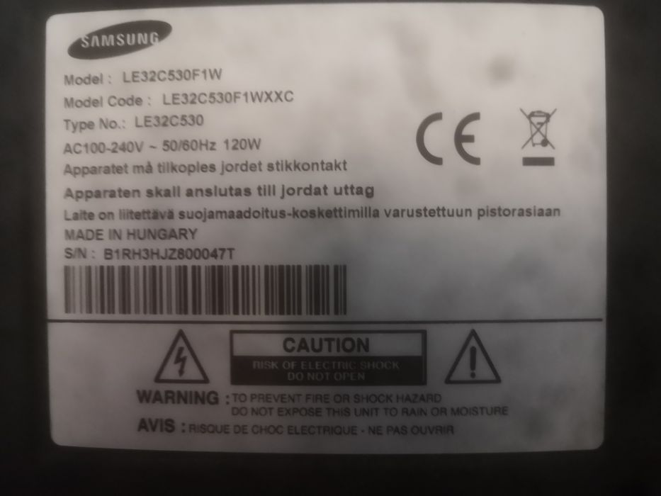 Tv sangsung 32' polegadas