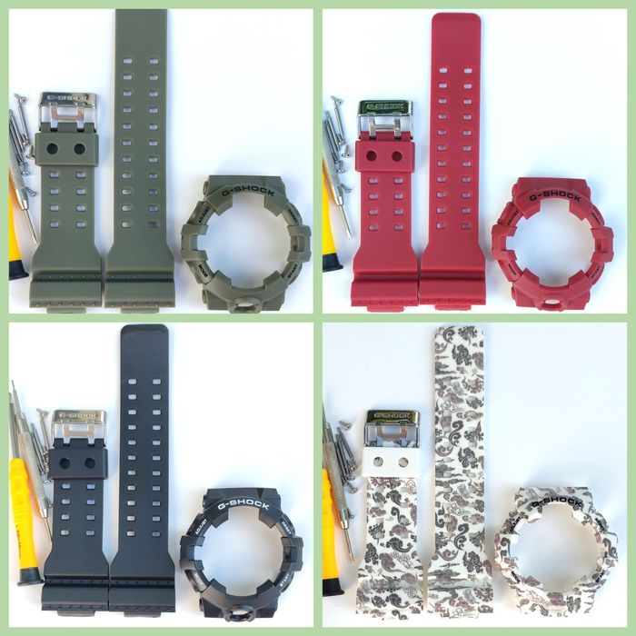 Корпус + ремінець для Casio GA-700 / GA-710 / GA-735
-GA-710
-GA-735