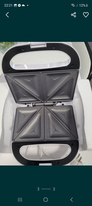 Opiekacz do kanapek Zelmer moc 7700. Nowy