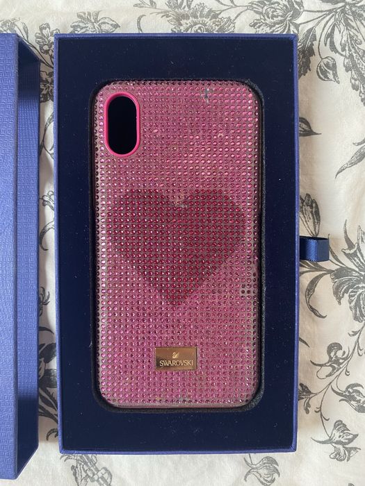 Etui case na iphone x/xs swarovski