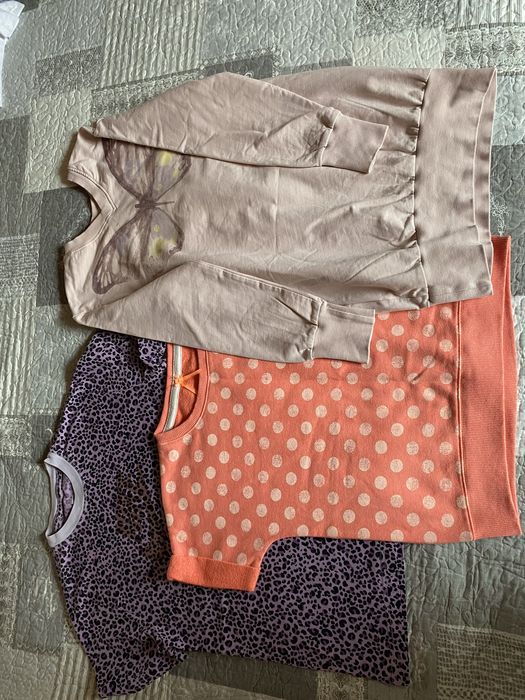 Wiosenny zestaw bluzek Nike/Next/Coccodrillo