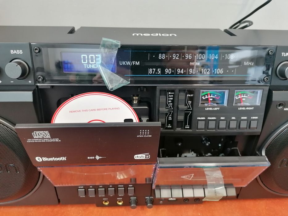 Bombox w stylu retro