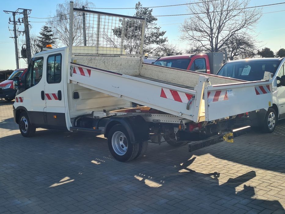 Iveco Daily 35c14 wywrotka 7 osób Dubel Kabina