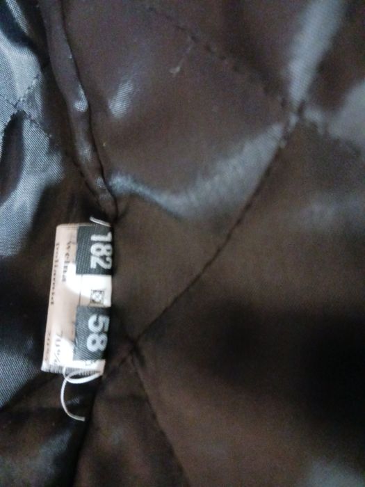 Płaszcz męski wełniany r.58 + szalik