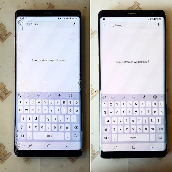 Zbita Szybka Wymiana Szybki Wyświetlacz Apple Samsung Huawei Xiaomi