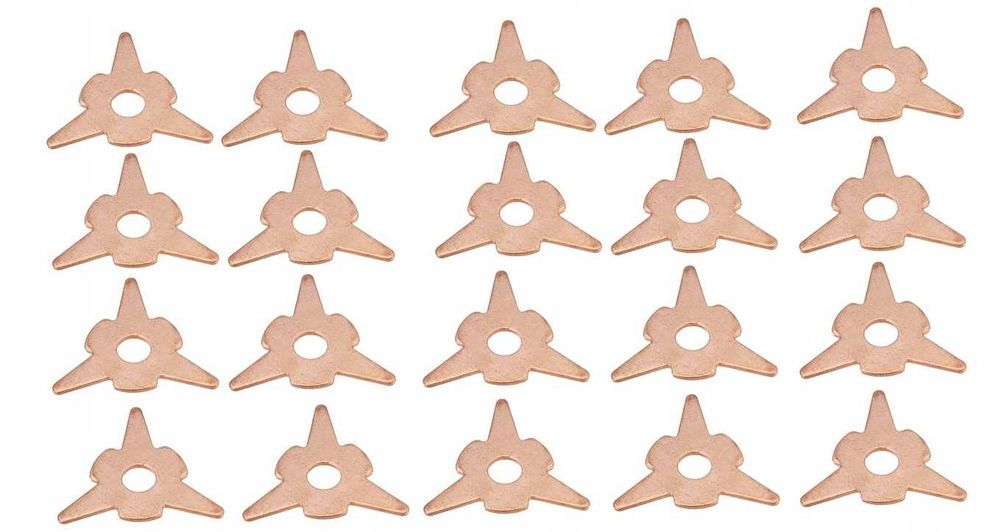 Gwiazdki trójkąty Bity Spoter 20 sztuk zgrzewarka do blach Spotter