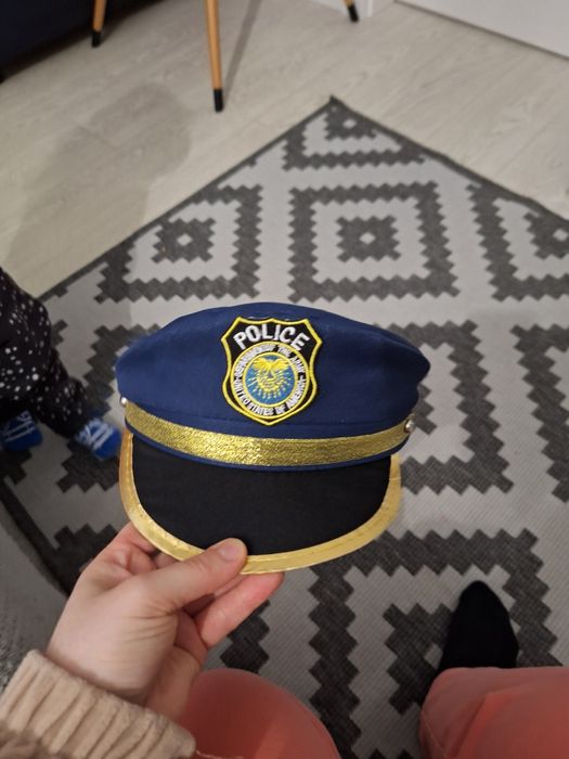 Czapka kapitańska policjanta pilota samolotu do wyboru 1 szt