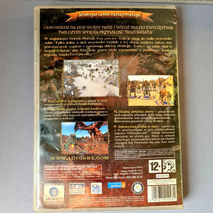 Gra Komputerowa PC Lords of EverQuest PL Polskei Wydanie
