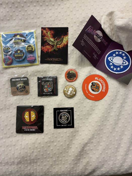 Lote de pins  - Loot Crate