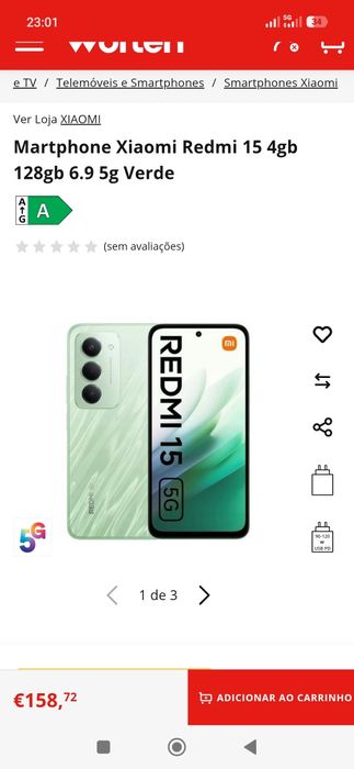 Vendo redmi novo