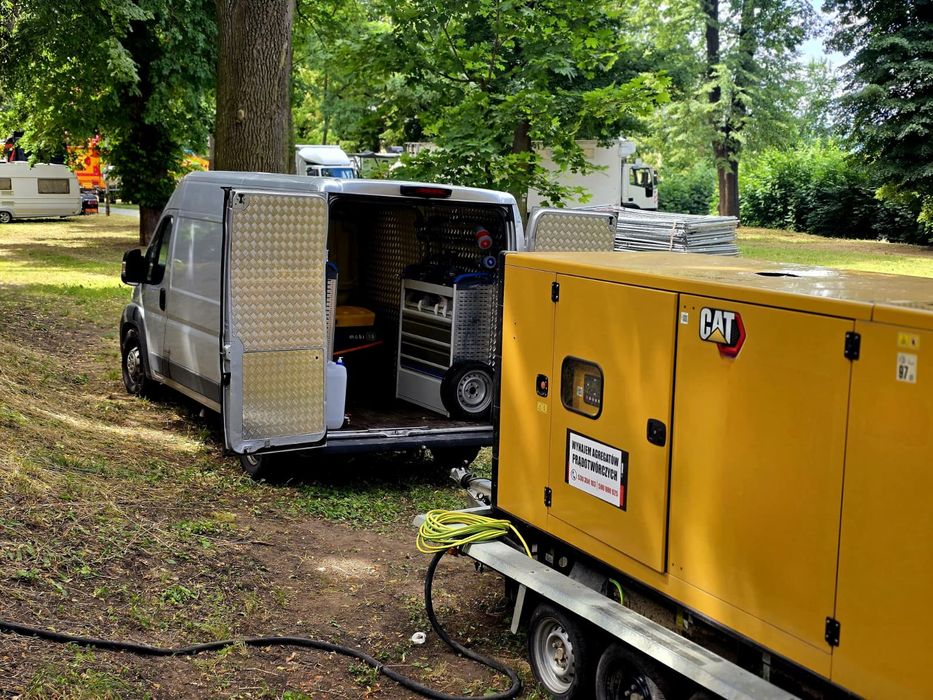 Generatory prądotwórcze 16 kW - 2 MW na wynajem 24/7