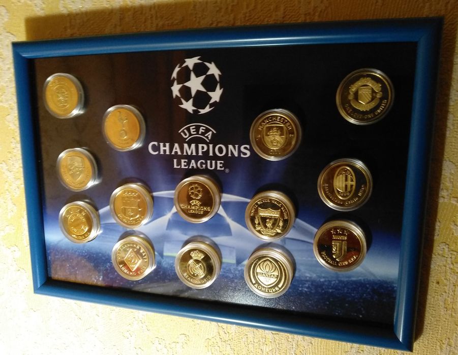 Колекція футбольних сувенірів Ліга Чемпіонів УЄФА, Ліверпуль та інші