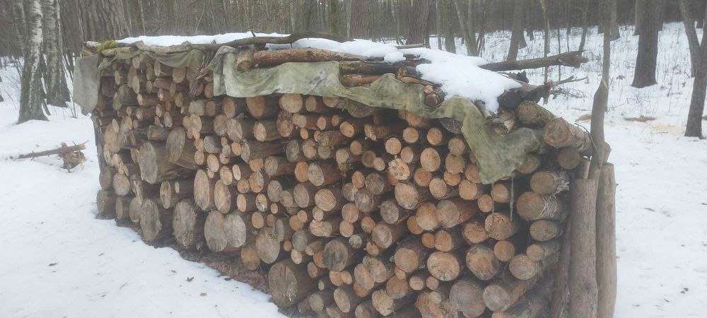 Drewno opałowe DĄB SOSNA OLCHA sezonowane suche