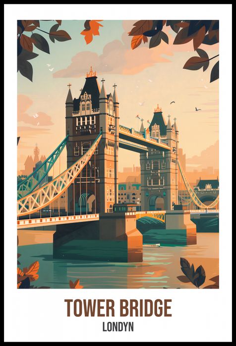 Plakat 61x90,5cm Tower Bridge