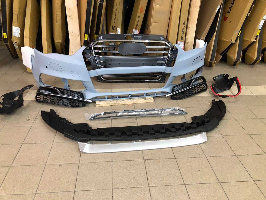 Бампер Audi A3 8V S3 Sline sedan седан ауді ауди а3  S type