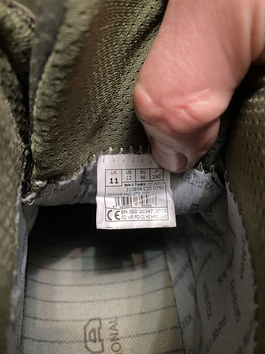 Lowa zephyr mk2 gtx mid 46