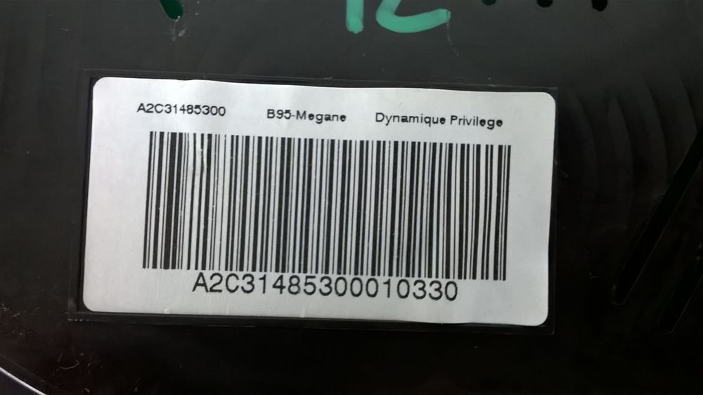 Quadrante - RENAULT MEGANE III Hatchback (BZ0/1_, B3_)