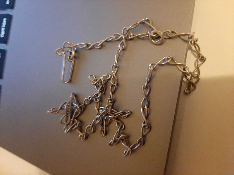 ORNO stary naszyjnik srebrny