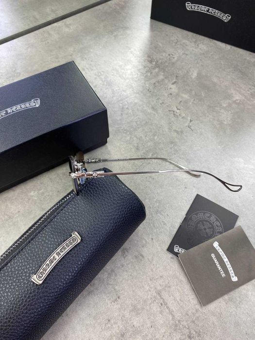 Мужские очки Chrome Hearts темные очки Хром Хартс солнцезащитные g201