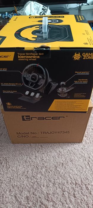 Ігровий руль, игровой руль Tracer для PS4 6в1