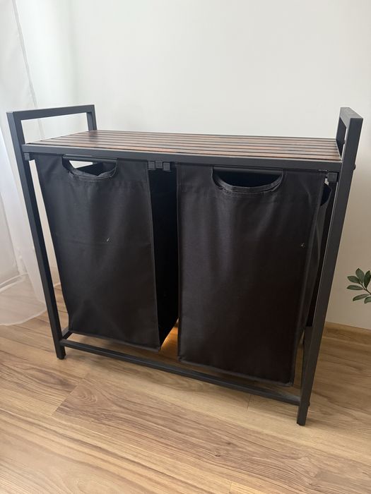 Kosz na pranie dwie komory