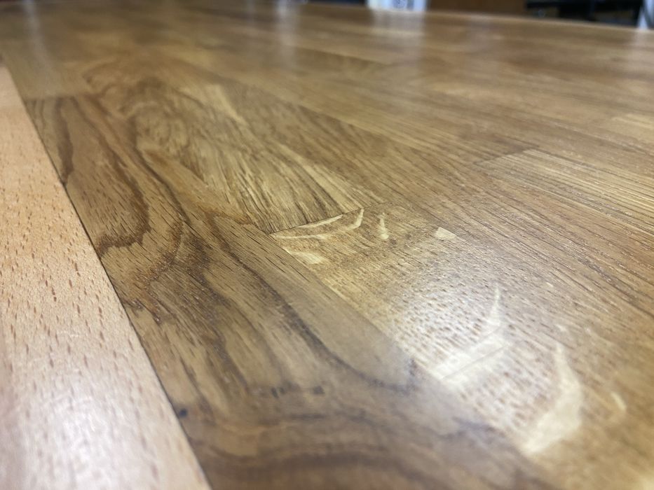 Stół dębowy odrestaurowany, podstawa- klasyk PRL