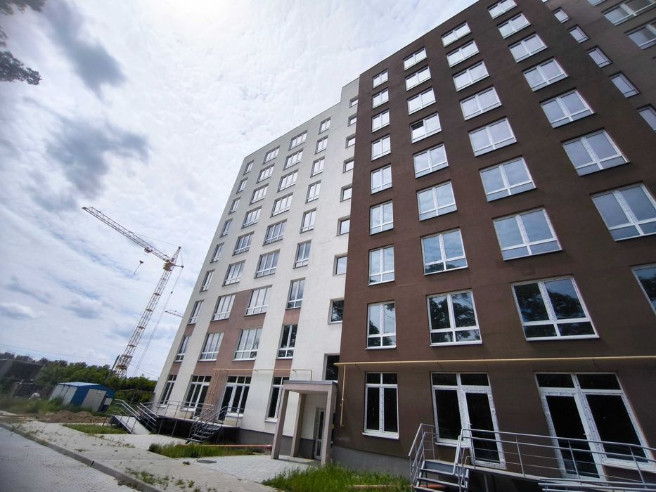 Видова 2К в зданому будинку. Розвинений район. Газ. Котел