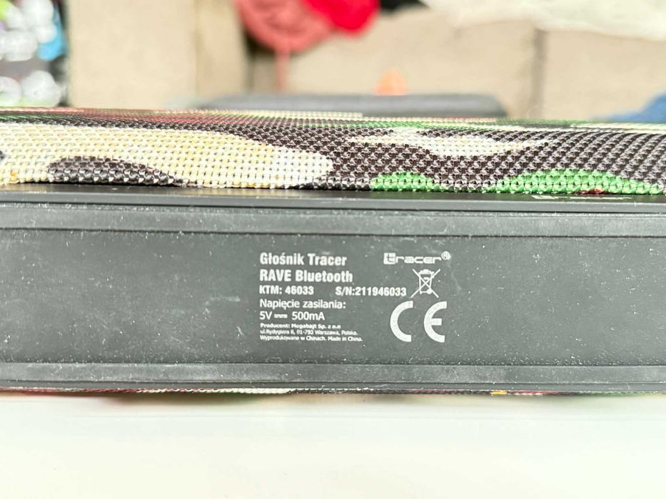 Głośnik Bluetooth Tracer RAVE sprawny