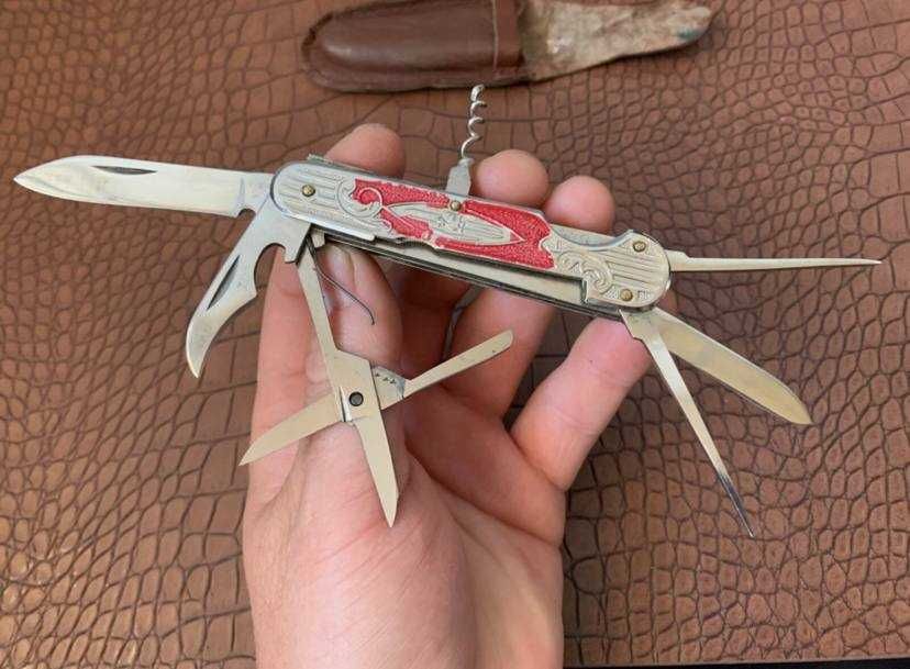 Scyzoryk ZSRR. Nowy, w etui.