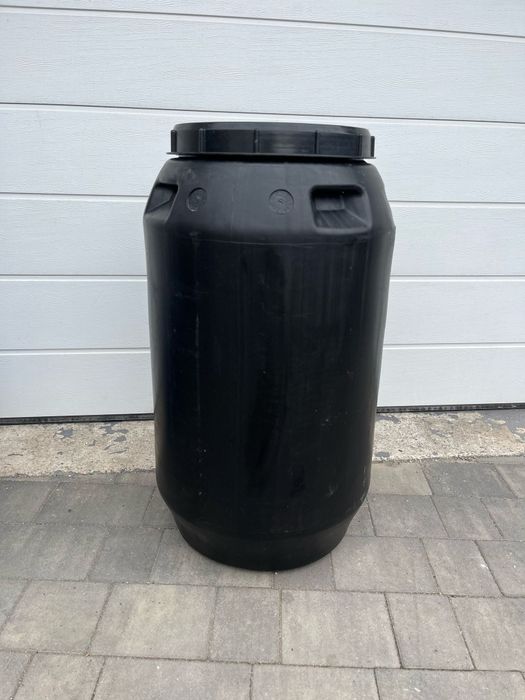 Beczka 250L. Beczki po artykułach spożywczych.