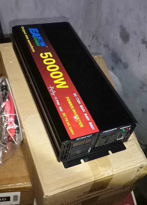 Inversor 3000w Onda Pura 24v ou 12v para 220v Novo para Camião, Carro