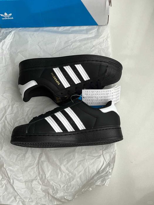 Buty sportowe Adidas_Superstar_Czarno_Biały_Gum Rozmiar.41