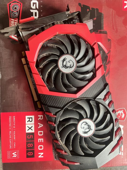 msi rx 580 gaming x - купити комп'ютери та комплектуючі - Ціна на
